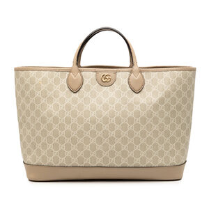 Pre-Loved Gucci Medium GG Supreme Ophidia Tote